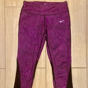 Nike purple leggings